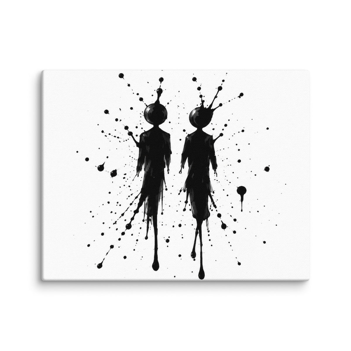INKBOUND — 14 × 11 in canvas. Wall mockup.